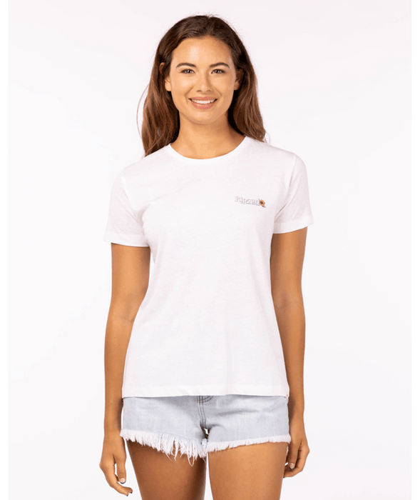 Rip Curl Golden Hour Standard Tee-Optical White