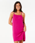 Rip Curl Premium Surf Holiday Mini Dress-Fushia