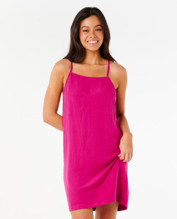 Rip Curl Premium Surf Holiday Mini Dress-Fushia REAL Watersports Rip Curl Premium Surf Holiday Mini Dress-Fushia REAL Watersports