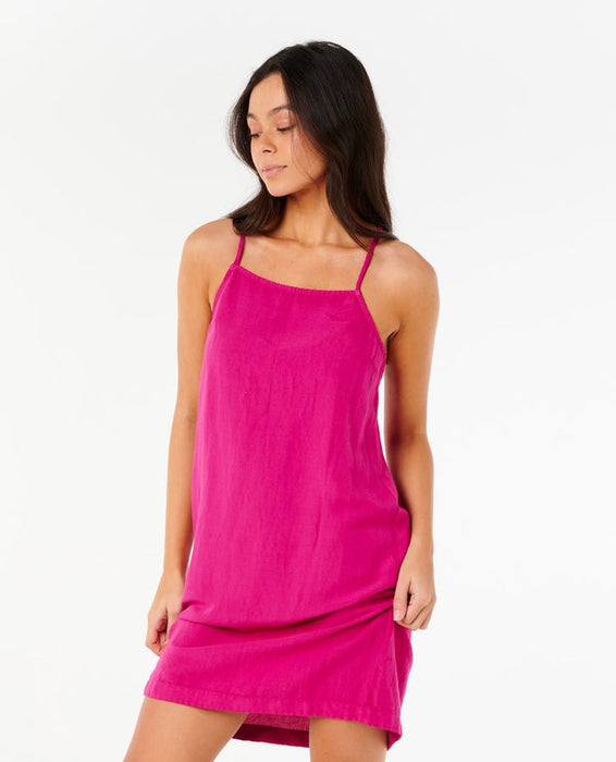 Rip Curl Premium Surf Holiday Mini Dress-Fushia