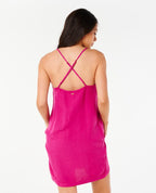 Rip Curl Premium Surf Holiday Mini Dress-Fushia