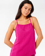Rip Curl Premium Surf Holiday Mini Dress-Fushia