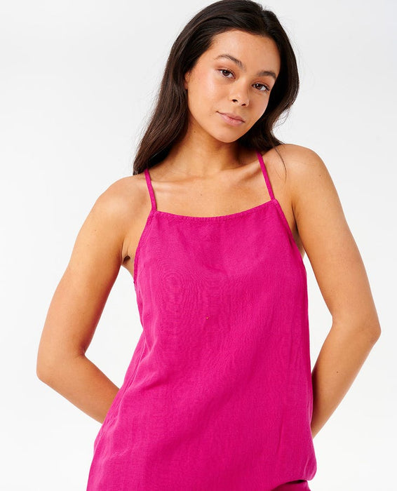 Rip Curl Premium Surf Holiday Mini Dress-Fushia