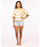 Rip Curl Paradise Club Heritage Crop Tee-Straw