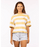 Rip Curl Paradise Club Heritage Crop Tee-Straw