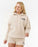 Rip Curl Surf Puff Heritage Hood Sweatshirt-Natural