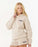 Rip Curl Surf Puff Heritage Hood Sweatshirt-Natural