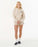 Rip Curl Surf Puff Heritage Hood Sweatshirt-Natural