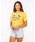 Rip Curl Brazilian Soul Crop Tee-Light Yellow