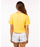 Rip Curl Brazilian Soul Crop Tee-Light Yellow