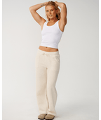 Rip Curl Cala Nights Textured Pants-Natural