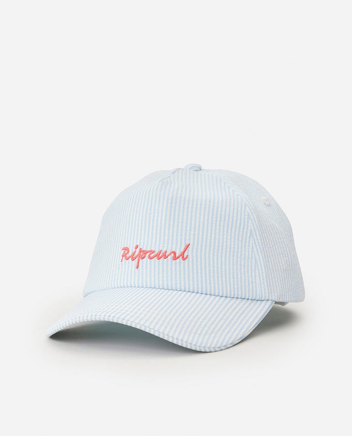 Rip Curl Es Vedra Stripe Hat-Light Blue