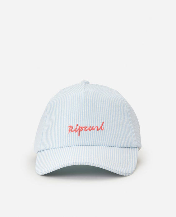 Rip Curl Es Vedra Stripe Hat-Light Blue