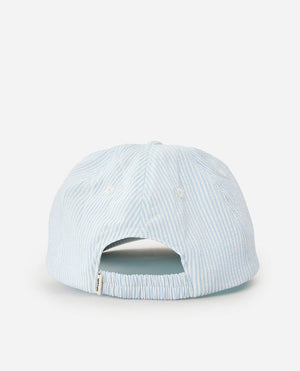 Rip Curl Es Vedra Stripe Hat-Light Blue