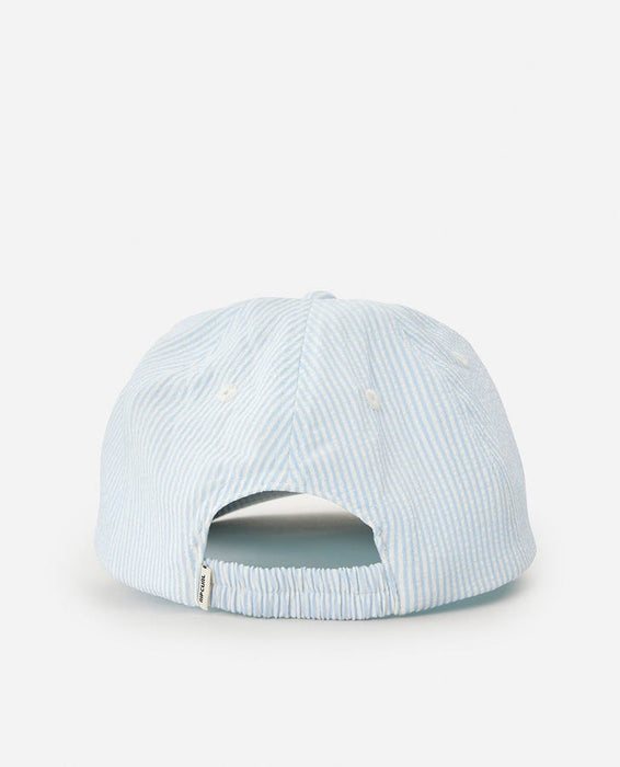 Rip Curl Es Vedra Stripe Hat-Light Blue