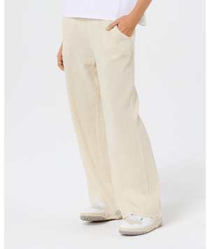 Rip Curl Classic Surf Wide Leg Pants-Natural