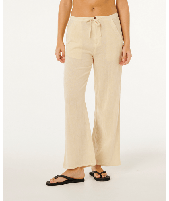 Rip Curl Classic Surf Wide Leg Pants-Natural