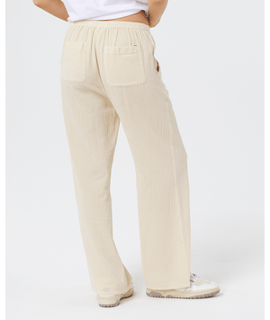 Rip Curl Classic Surf Wide Leg Pants-Natural