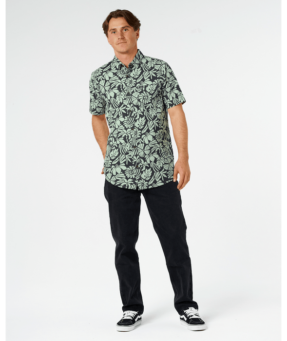 Rip Curl Sessions Shirt-Washed Black/Fatigue