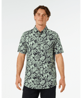 Rip Curl Sessions Shirt-Washed Black/Fatigue