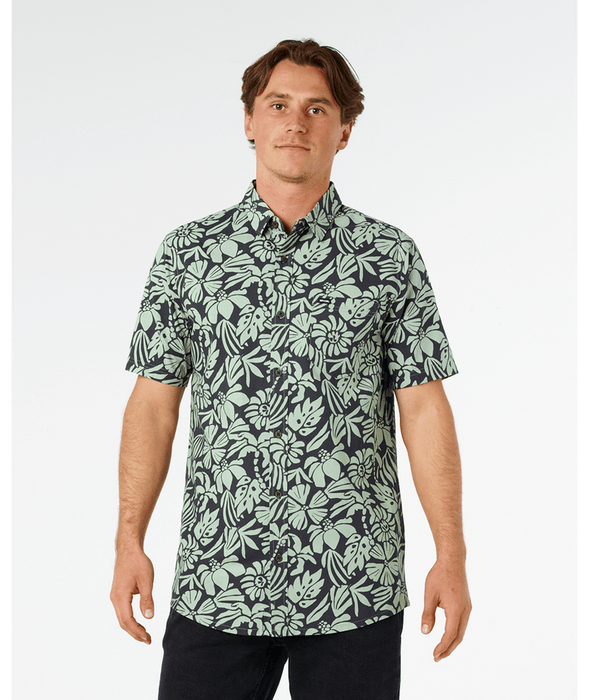 Rip Curl Sessions Shirt-Washed Black/Fatigue