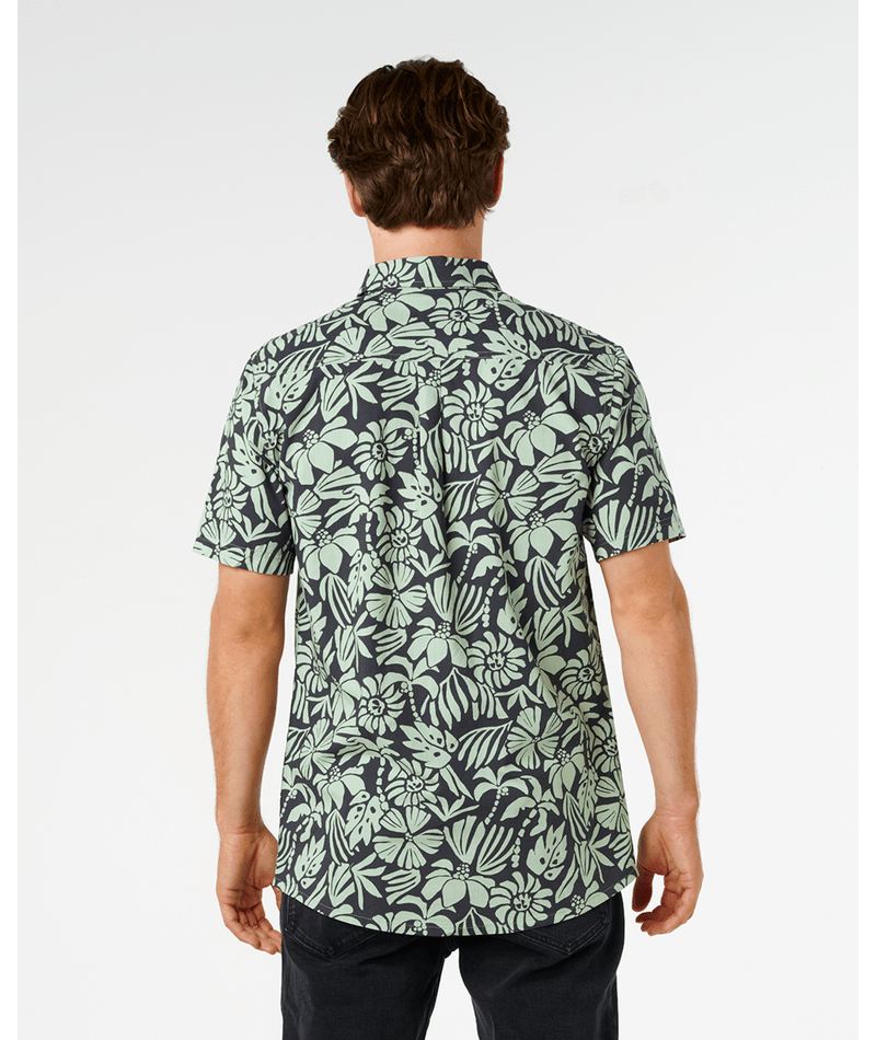 Rip Curl Sessions Shirt-Washed Black/Fatigue