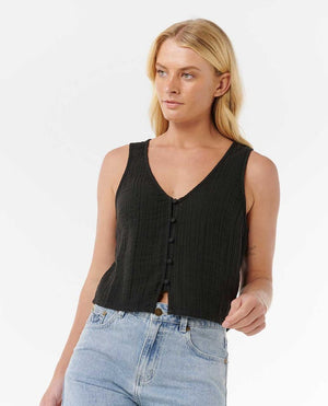 Rip Curl Premium Surf Tank-Black