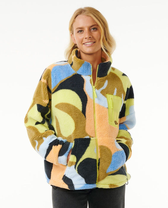 Rip Curl High Tide Polar Fleece Jacket-Black — REAL Watersports