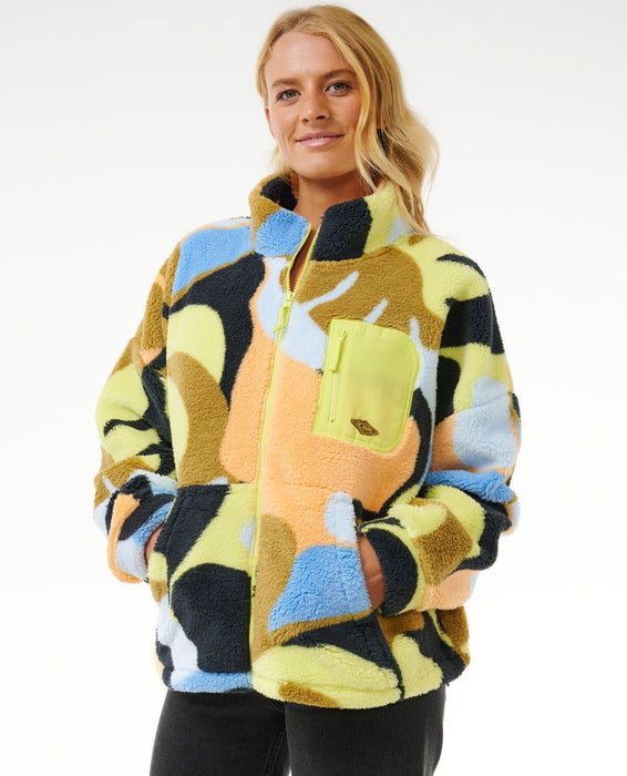 Rip Curl High Tide Polar Fleece Jacket-Black — REAL Watersports