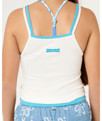 Rip Curl Girls' Half Moon Bay Layer Tank-Bone