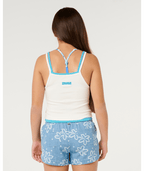 Rip Curl Girls' Half Moon Bay Layer Tank-Bone