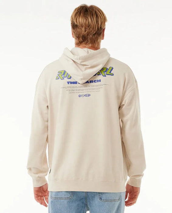 Rip Curl Quest Hooded Sweatshirt-Vintage White