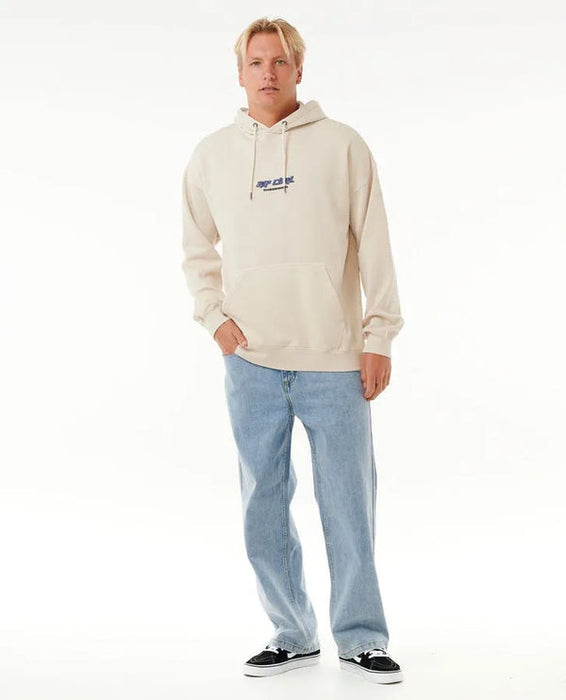 Rip Curl Quest Hooded Sweatshirt Vintage White REAL Watersports