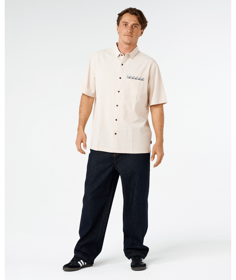 Rip Curl AOTS Tee-Vintage White