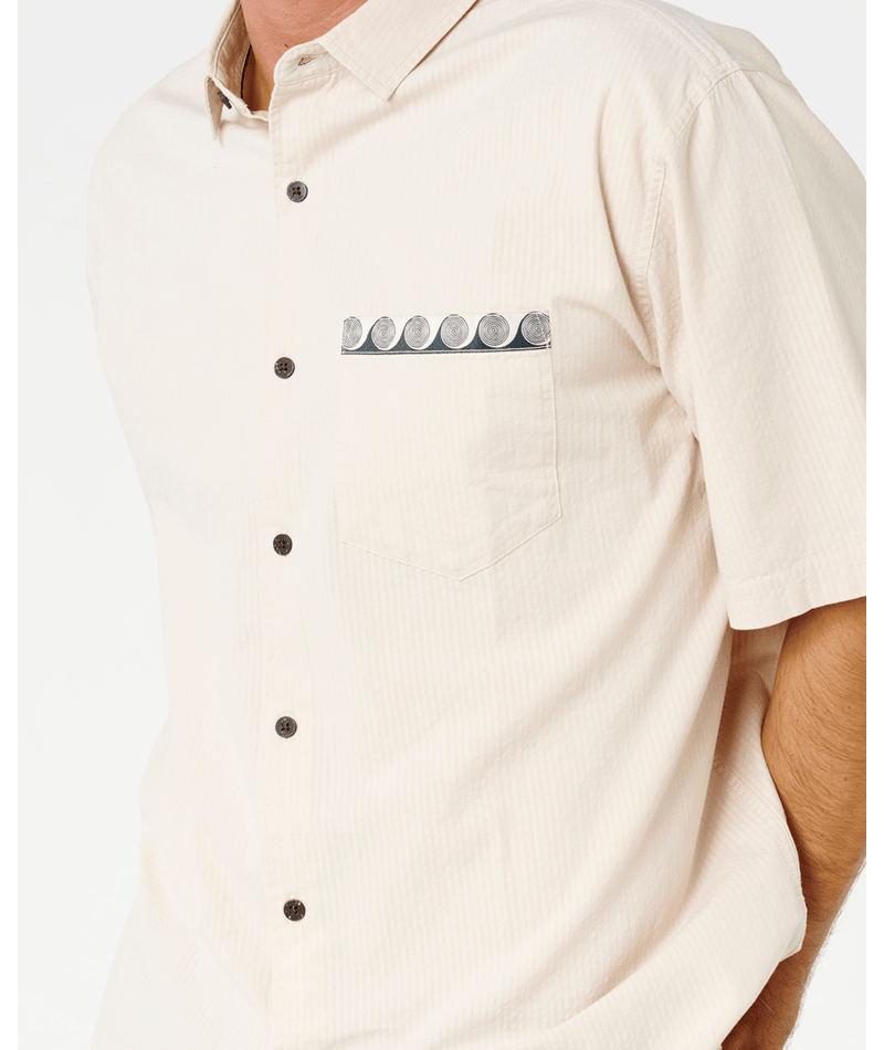 Rip Curl AOTS Tee-Vintage White