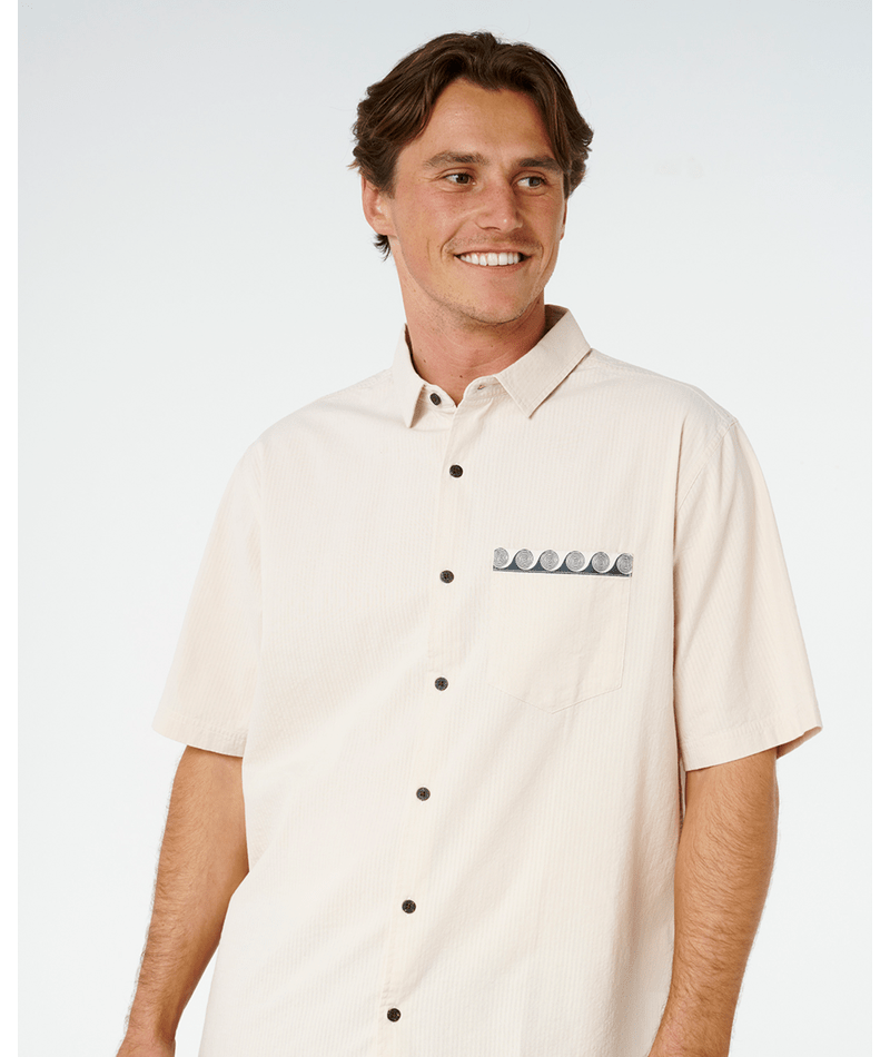 Rip Curl AOTS Tee-Vintage White