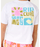 Rip Curl Girls' Catalina Island Crop Tee-White
