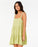 Rip Curl Cala Nights Seersucker Mini Dress-Sage