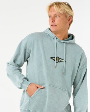 Rip Curl Raw Energy Hooded Sweatshirt-Blue Lagoon