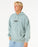 Rip Curl Raw Energy Hooded Sweatshirt-Blue Lagoon