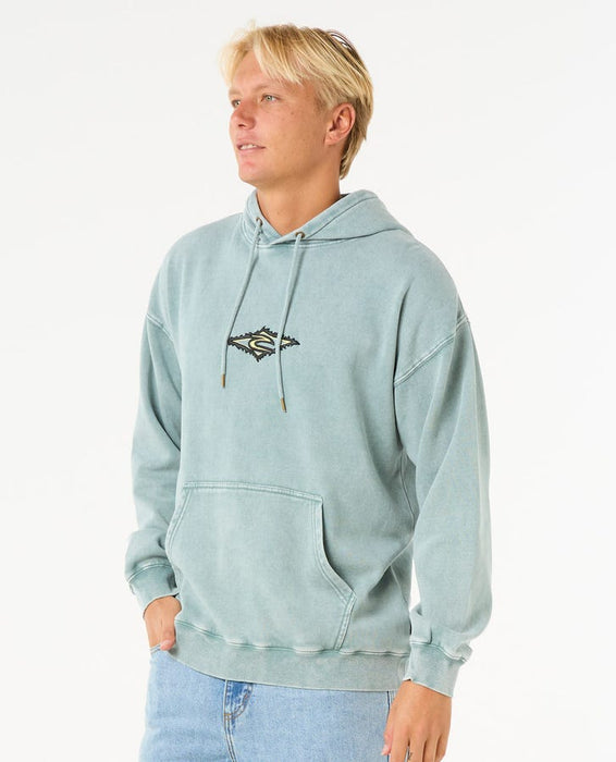 Rip Curl Raw Energy Hooded Sweatshirt-Blue Lagoon