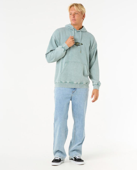 Rip Curl Raw Energy Hooded Sweatshirt-Blue Lagoon