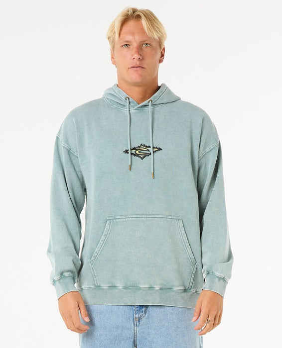 Rip Curl Raw Energy Hooded Sweatshirt-Blue Lagoon