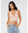 Rip Curl Topanga Canyon Rib Halter Tank-Peach