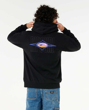 Rip Curl Raw Energy Hooded Sweatshirt-Black