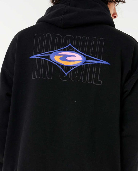 Rip Curl Raw Energy Hooded Sweatshirt-Black