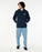 Rip Curl AOTS - Cody Welsh Zip Thru Sweatshirt-Navy