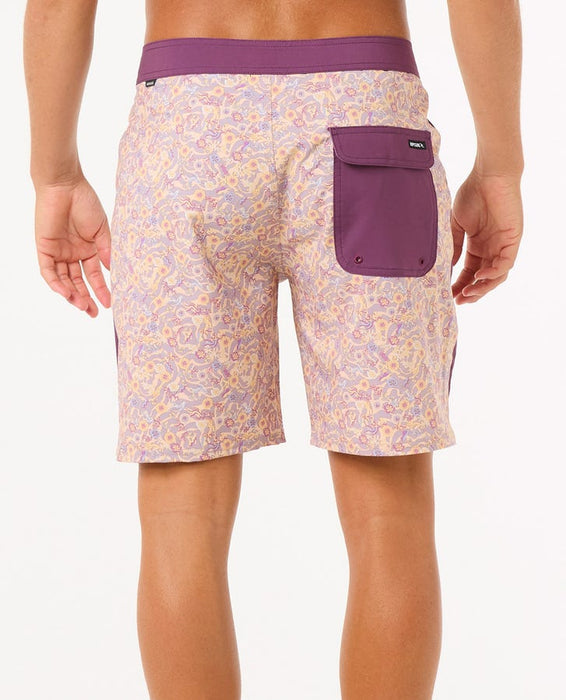 Rip Curl Mirage Floral Reef Boardshorts-Smokey Grape