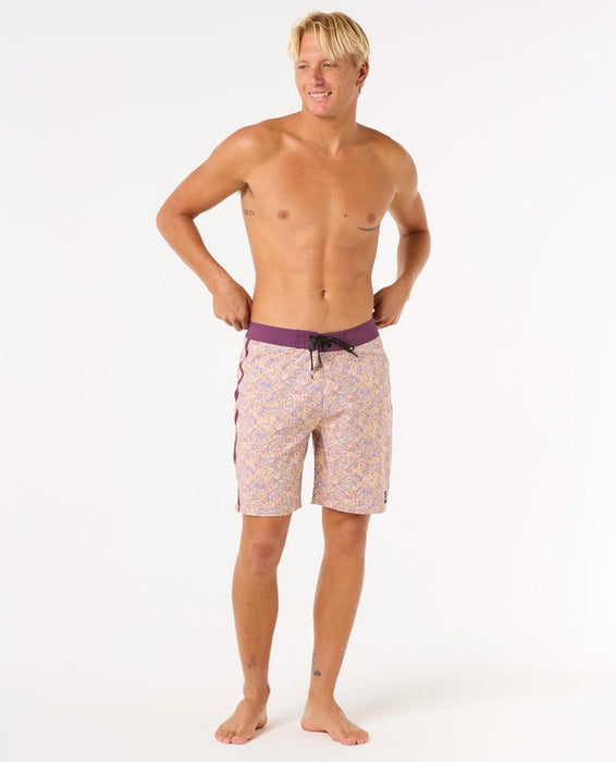 Rip Curl Mirage Floral Reef Boardshorts-Smokey Grape