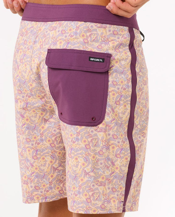 Rip Curl Mirage Floral Reef Boardshorts-Smokey Grape